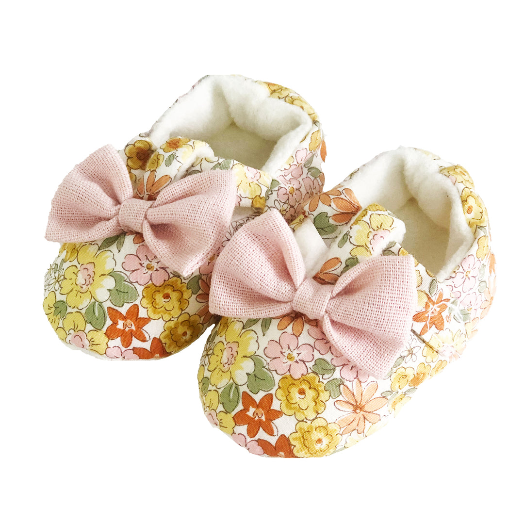 Bow Booties - Sweet Marigold