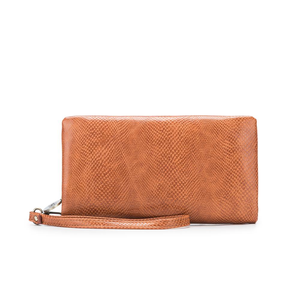 Black Caviar Bowie Wallet - Tan