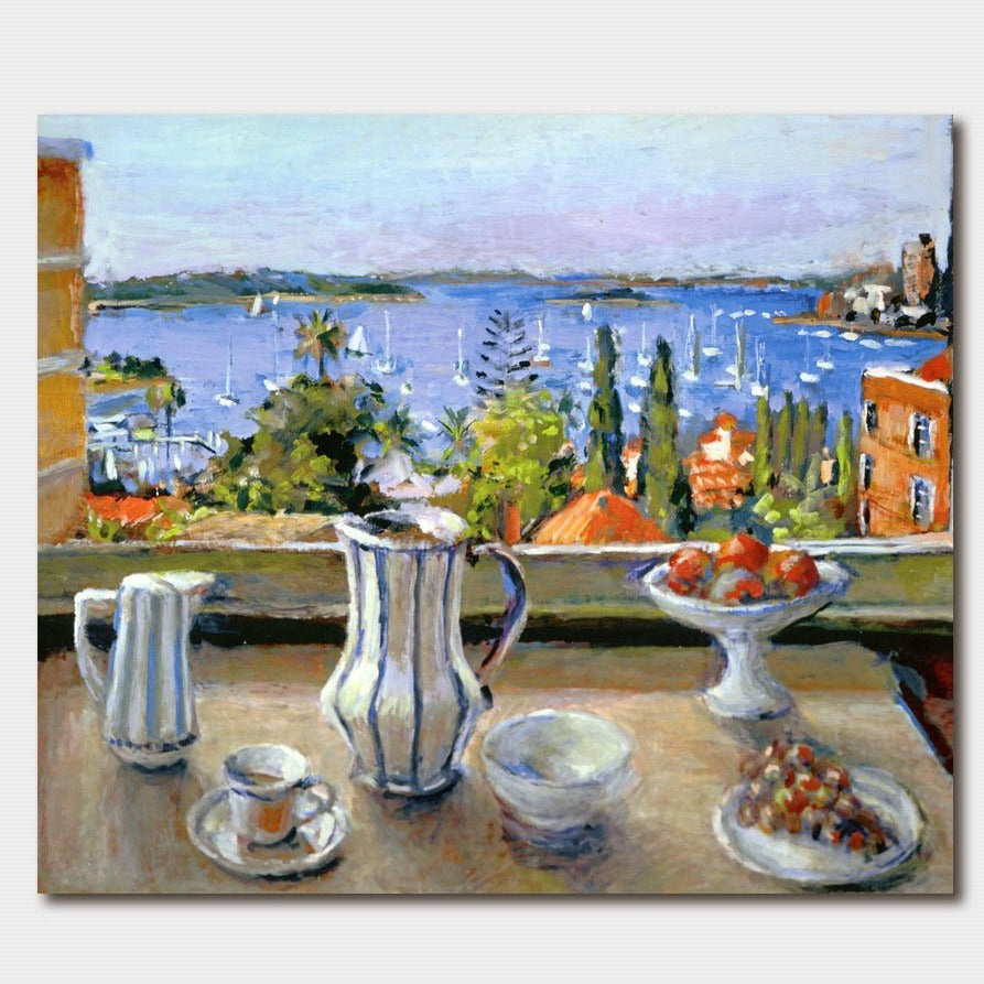 Margaret Olley Still Life & Harbour View Card