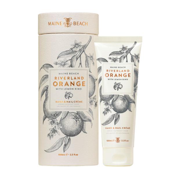 Maine Beach Riverland Orange (with Lemon Rind) Hand & Nail Creme 100ml