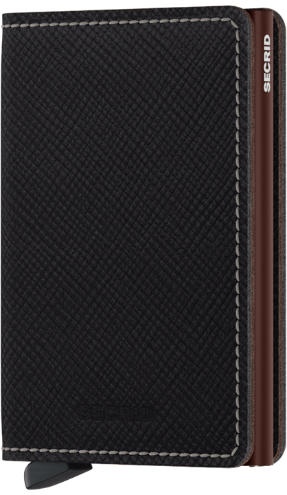 Secrid Slimwallet Saffiano Brown