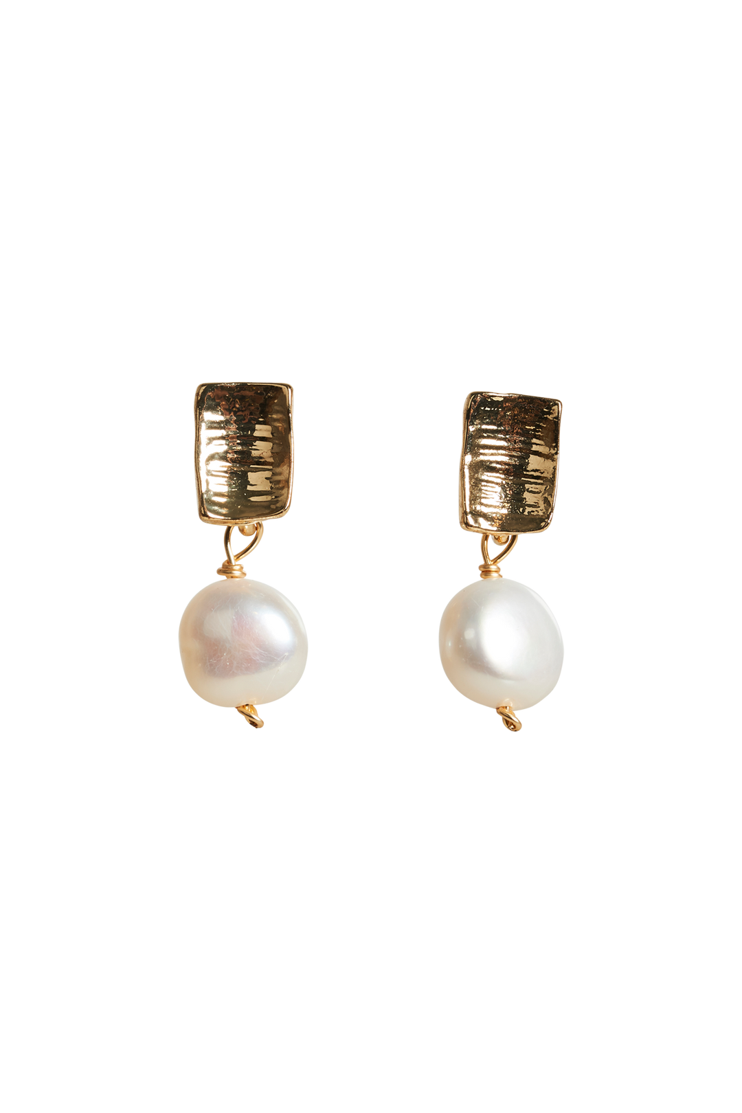 Luxe Drop Earring - Pearl Mini