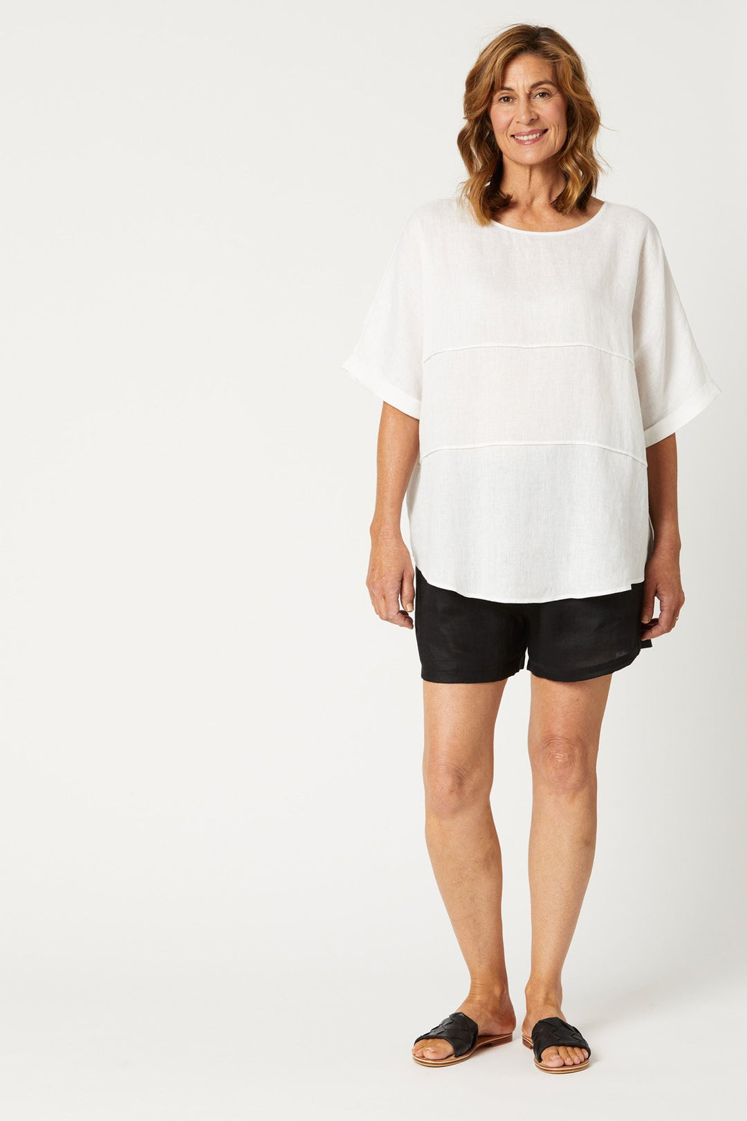 Eb & Ive Nala Classic Top - Salt