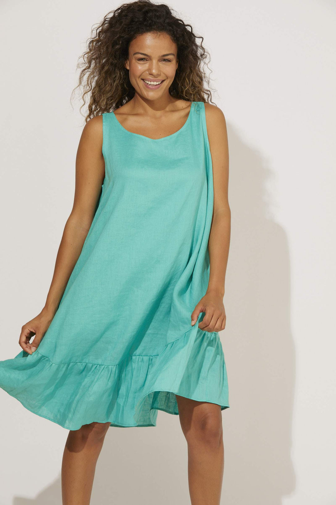 Haven Cabana Tank Dress - Lagoon