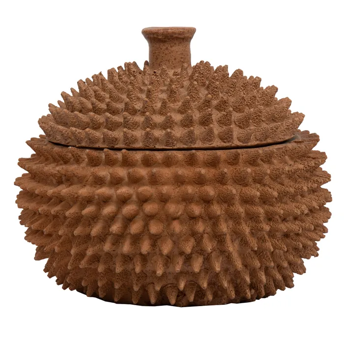 Florabelle Large Tan Spike Bowl