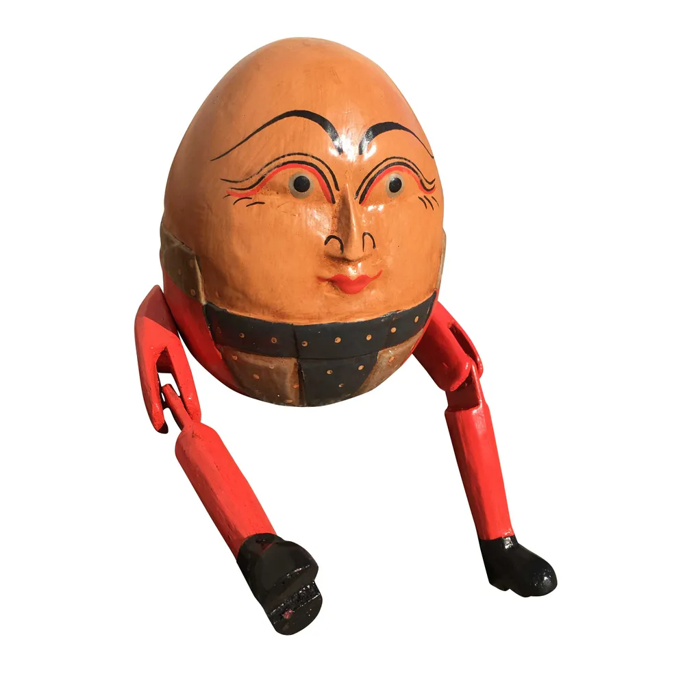 Florabelle Humpty Dumpty Wooden Puppet