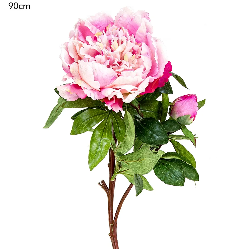 Artificial King Peony - Light Pink