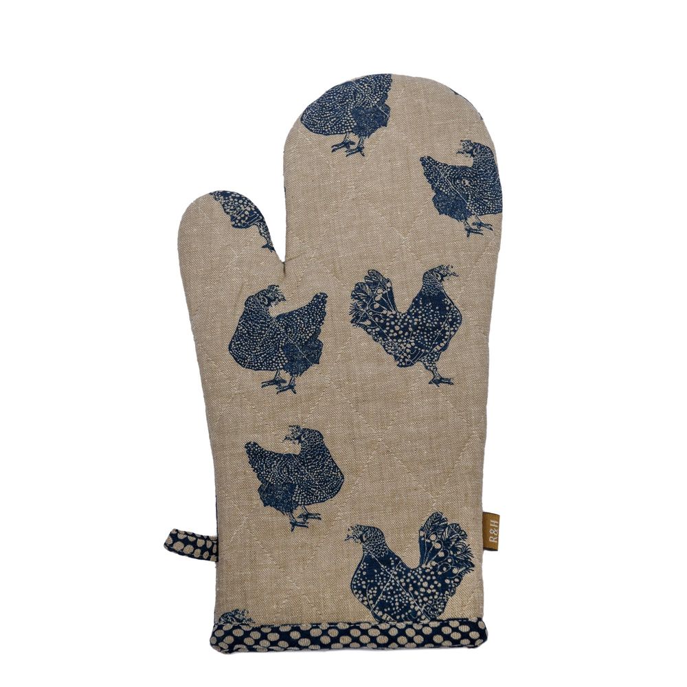 Henrietta Oven Glove - Blueberry