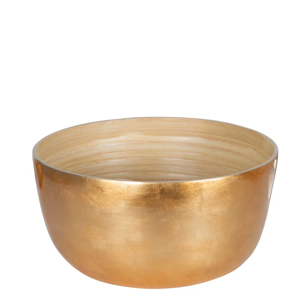 Saison Bamboo Salad Bowl - Gold