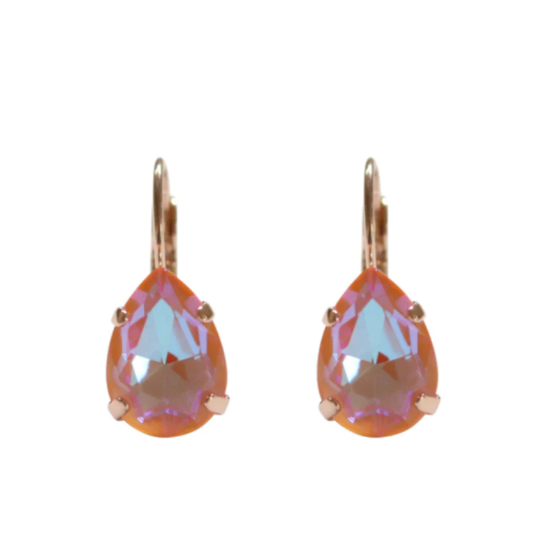 French Attic Adele Earrings - Peach Delite