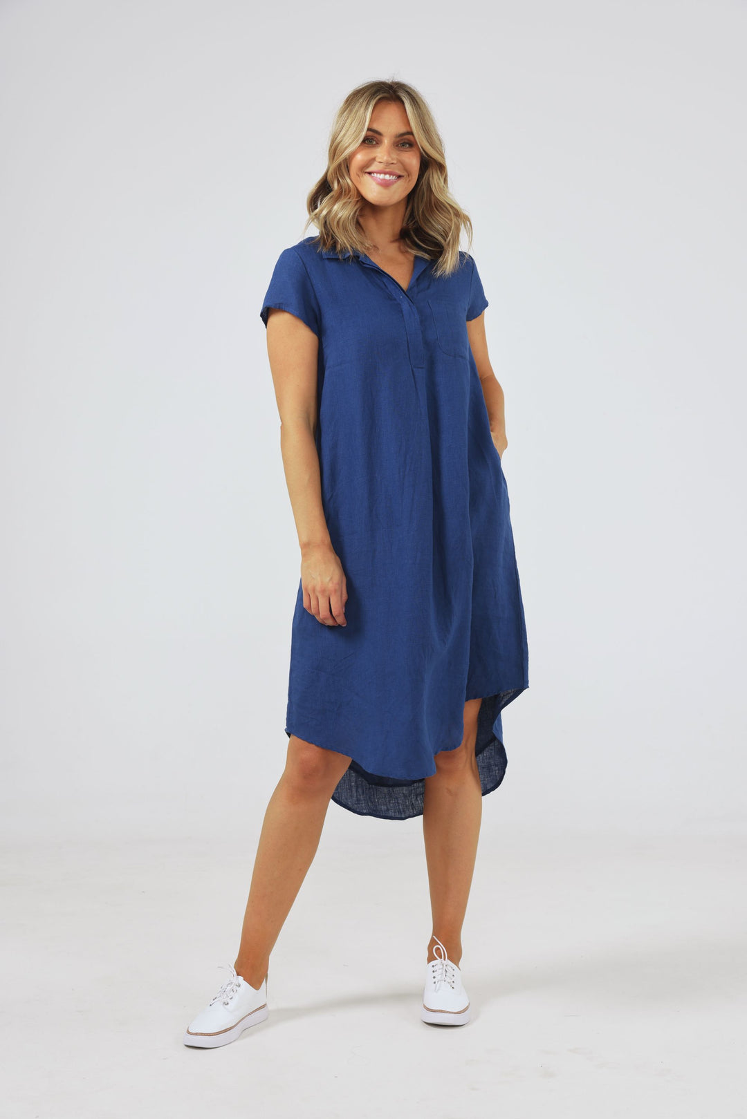 Holiday Ahoy Tunic - Ocean