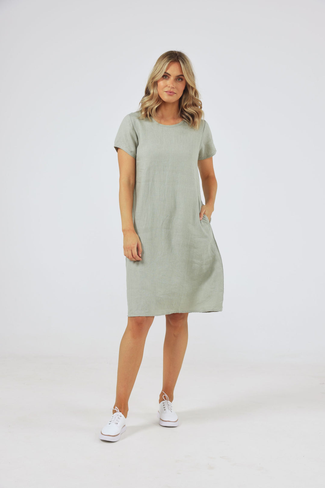 Holiday Sabi Dress - Urchin Green