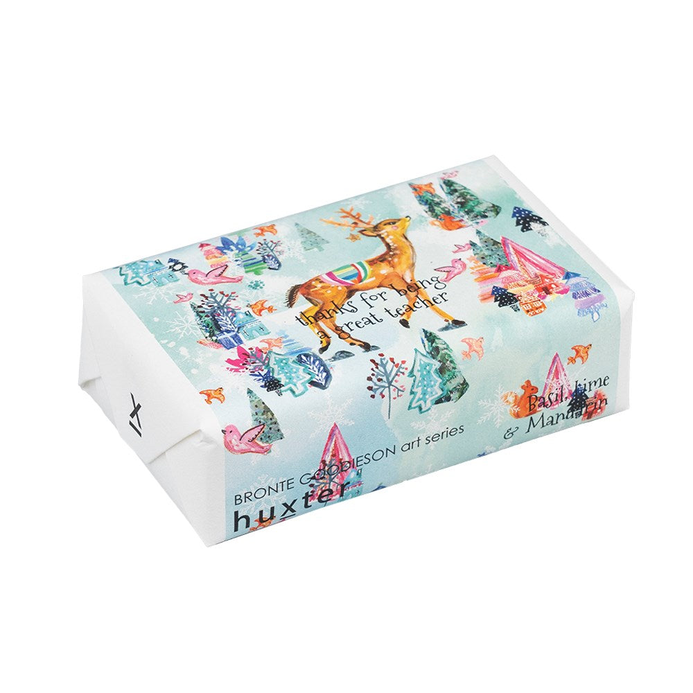 Huxter Dashing Through the Snow Teacher - Wrapped Fragranced Soap