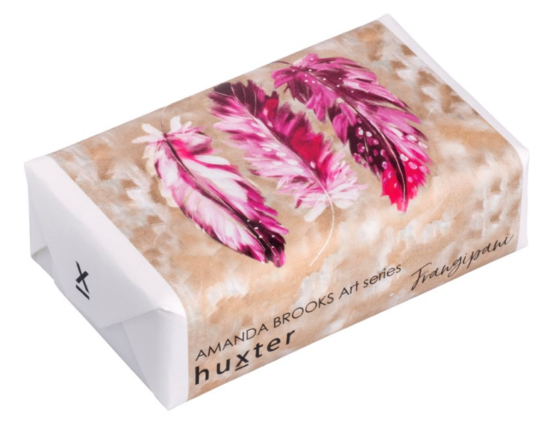 Huxter Pink Feathers - Wrapped Fragranced Soap