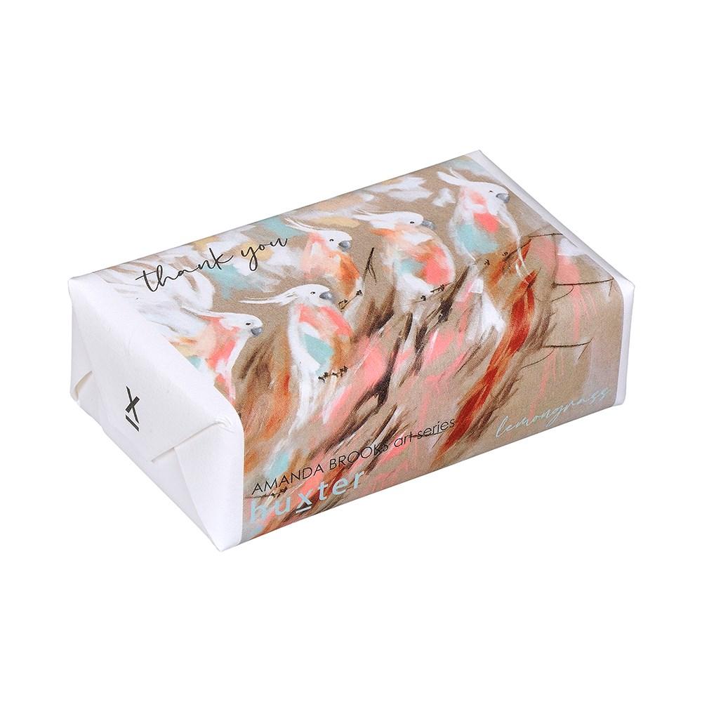 Huxter 'Passion Flamingo' Wrapped Fragranced Soap