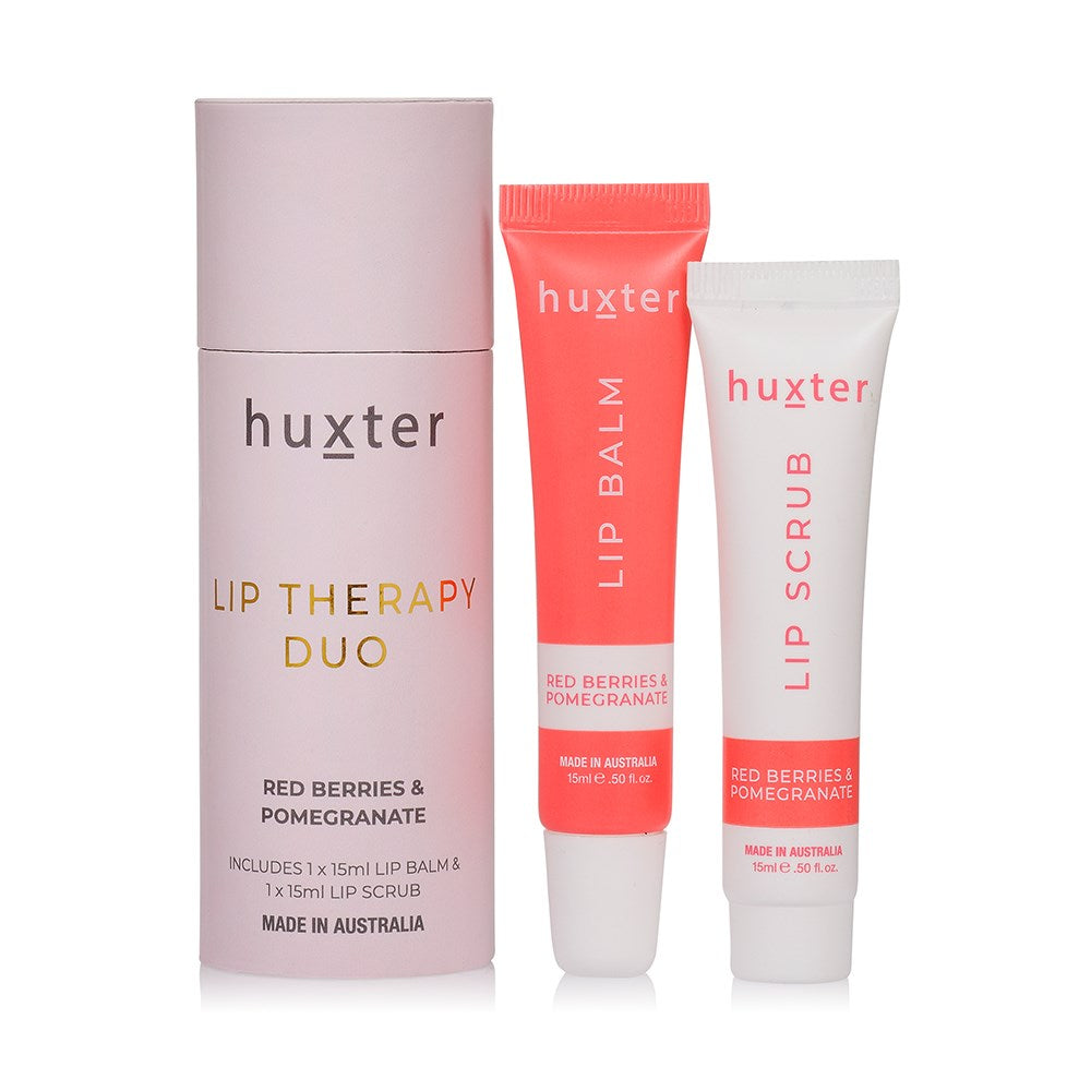 Huxter Lip Therapy Duo - Red Berries & Pomegranate