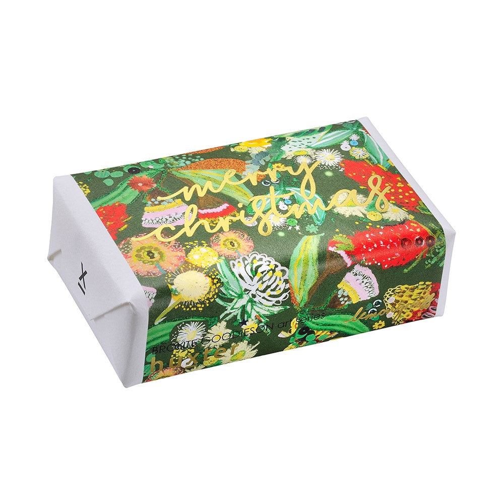 Huxter Green Australiana - Merry Christmas Wrapped Fragranced Soap