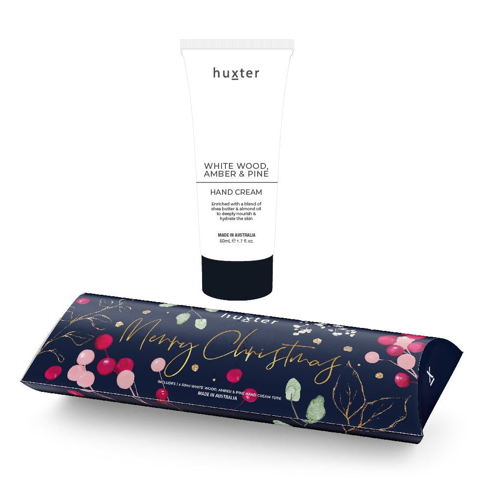 Huxter Hand Cream Bon Bon - White Wood; Amber & Pine