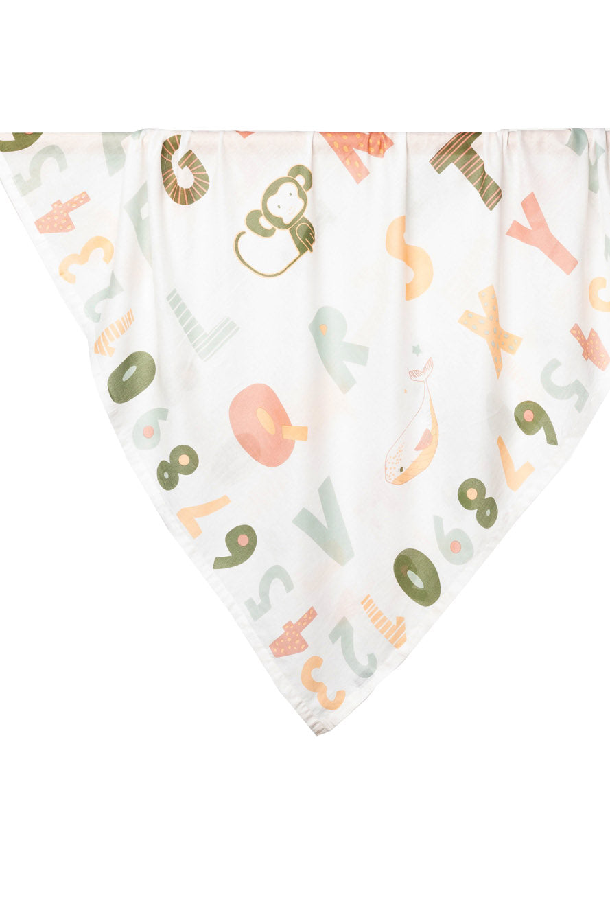 Alphabet Baby Swaddle