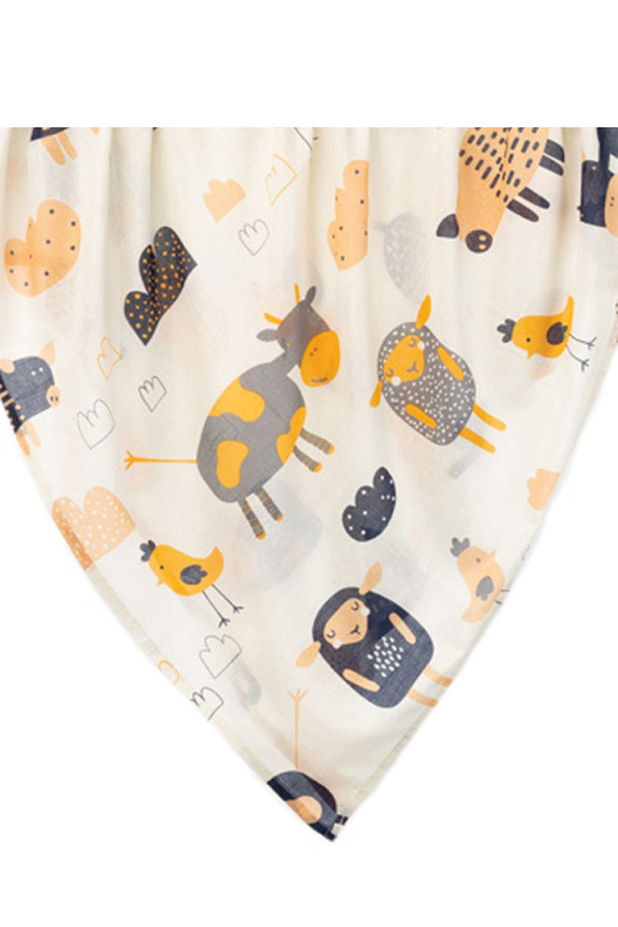 Farmyard Baby Swaddle