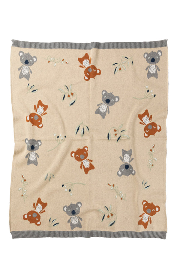 Kelly Koala Baby Blanket