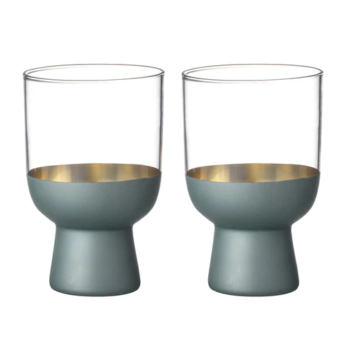 Ladelle Aria Highball Tumbler Teal - Set of 2