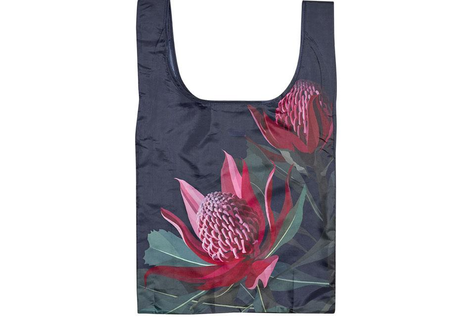 Ashdene Native Grace Waratah Shopping Bag