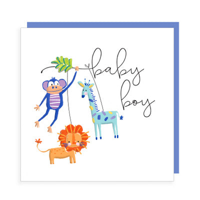 Baby Boy Greeting Card