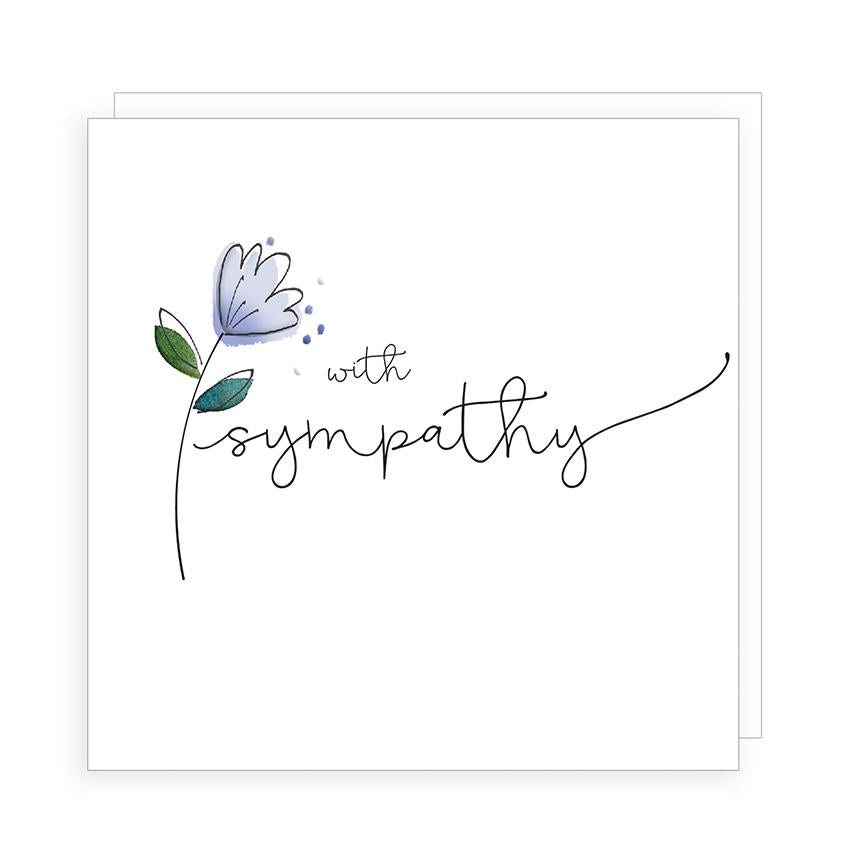 With Sympathy Greeting Card