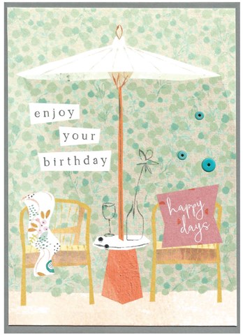 Enjoy Your Birthday Card