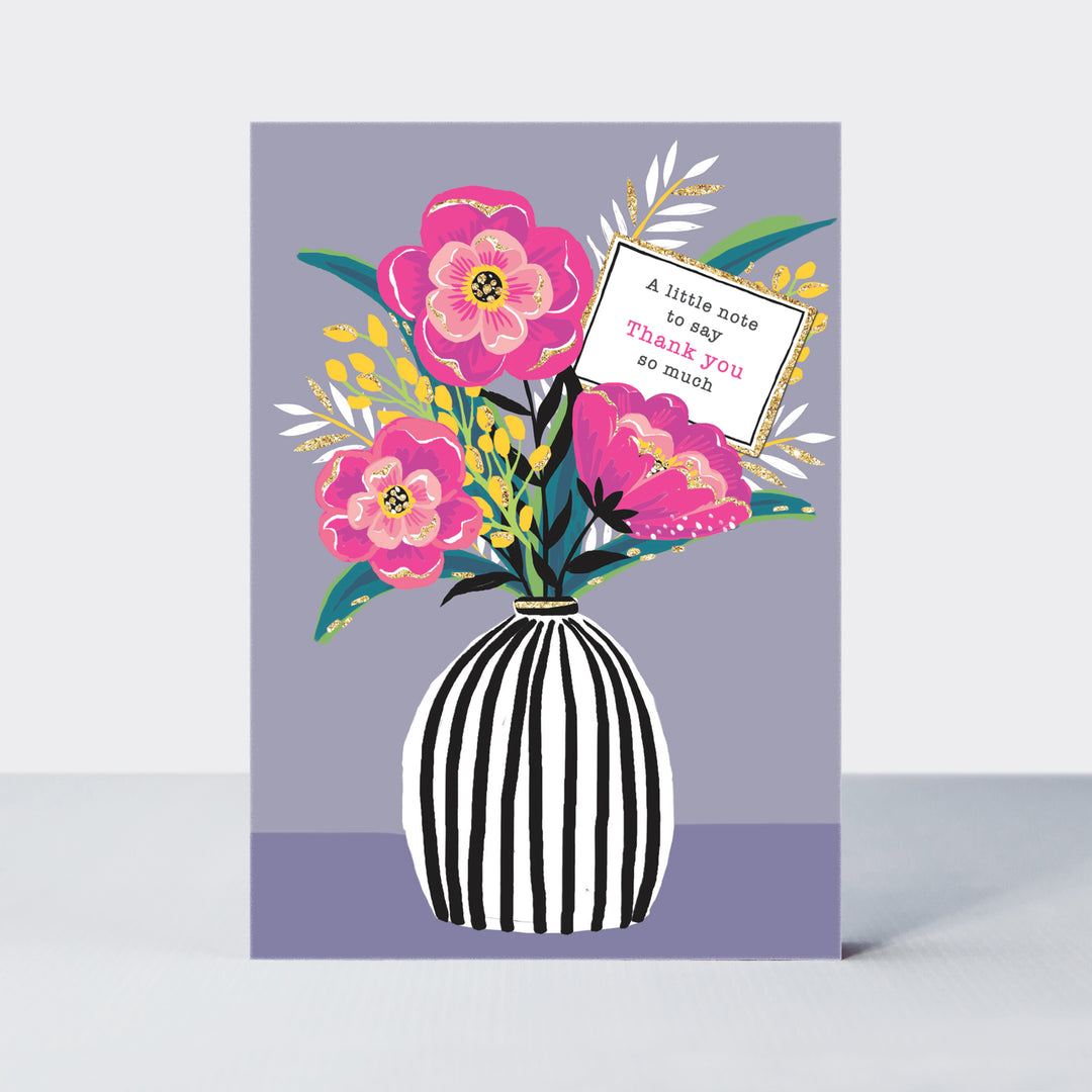 Rachel Ellen Thank You Flowers Card