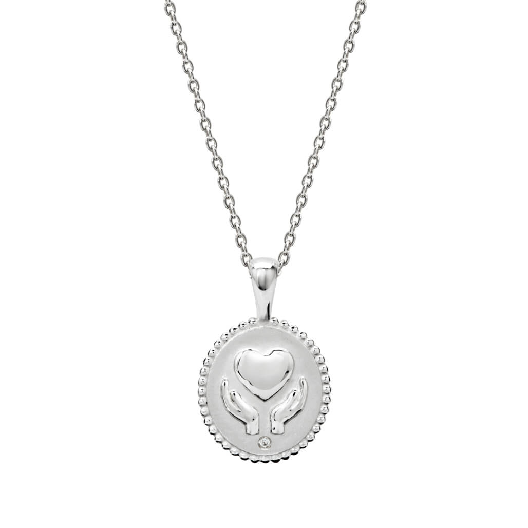 Murkani Healing Hands Necklace - Stirling Silver