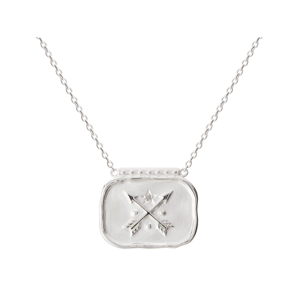 Heirloom Pendant Necklace - Sterling Silver