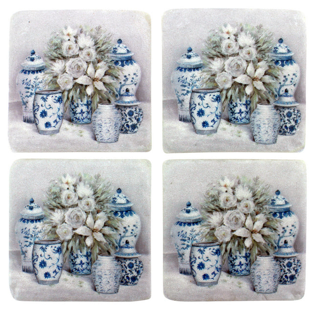 Hampton Resin Coasters - Set of 4