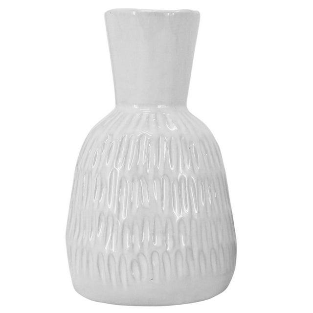 Lagon Vase - White 16.5cm