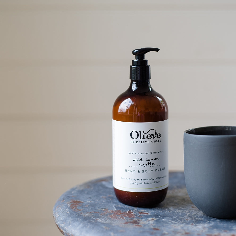 Olieve & Olie Hand & Body Cream 500ml - Wild Lemon Myrtle