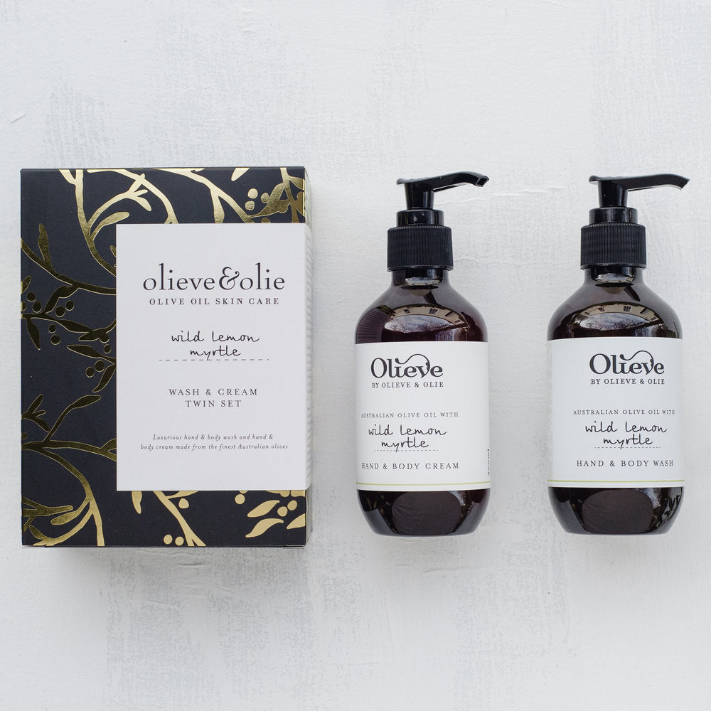 Olieve & Olie Wash & Cream Twin Set - Wild Lemon Myrtle