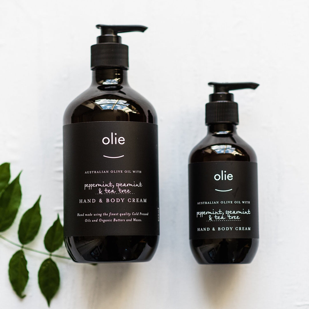 Olie Hand & Body Cream - Peppermint Spearmint & Tea Tree