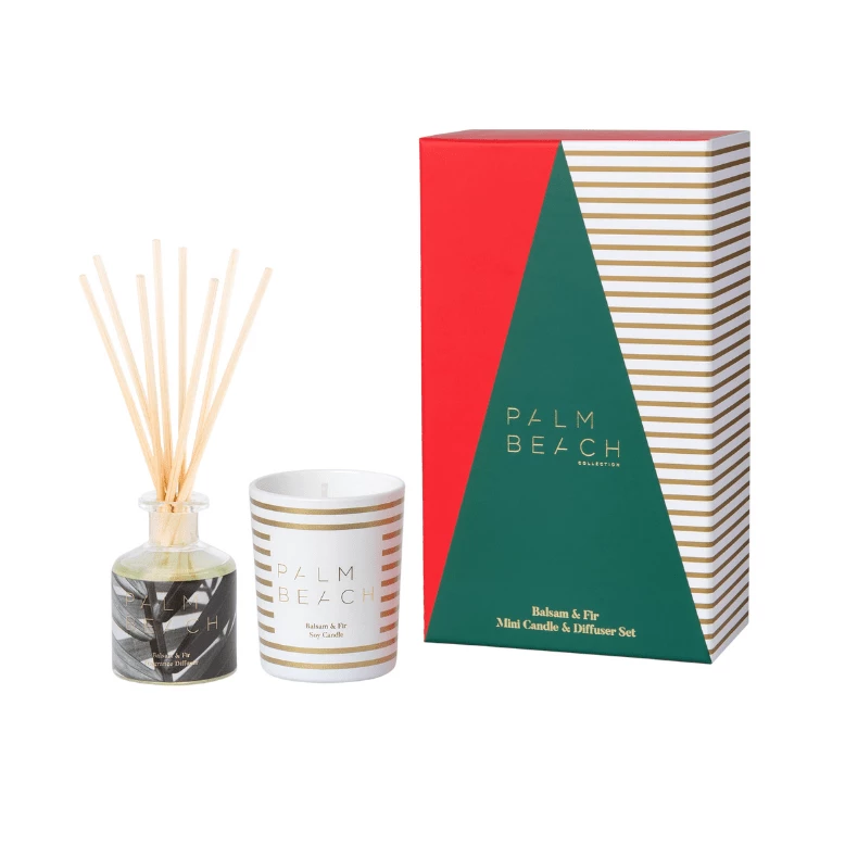 Palm Beach Balsam & Fir Mini Candle & Diffuser Gift Pack