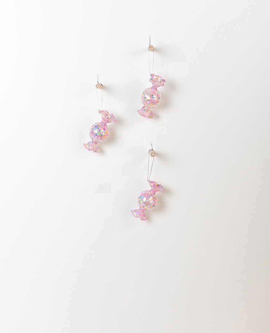 Carousel Hanging Glass Candy Set