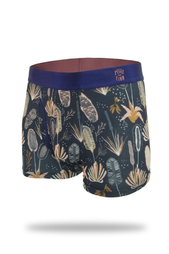 Peggy & Finn Coastal Flora Bamboo Underwear