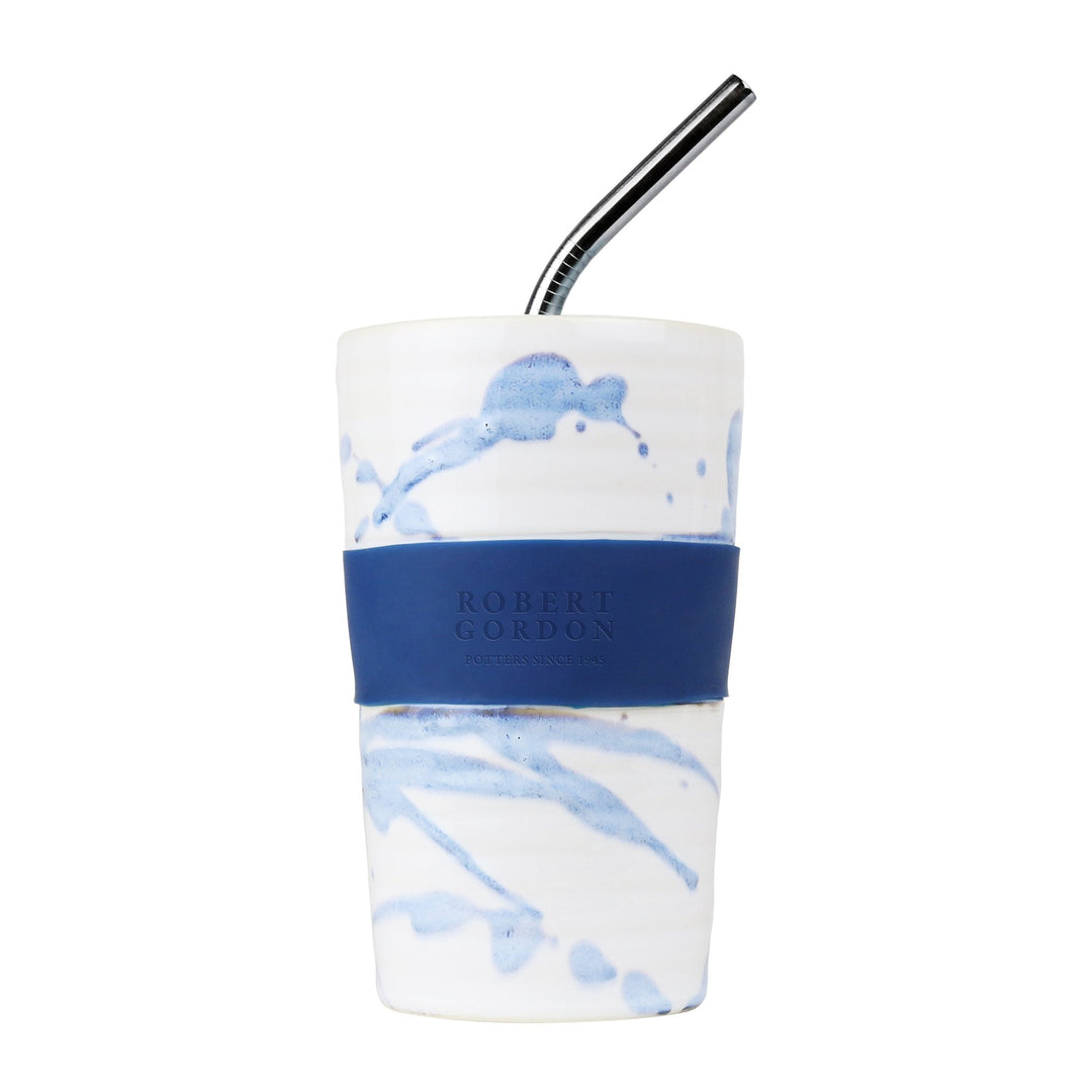 Robert Gordon Journey Juice Cup + Band - Blue Splatter