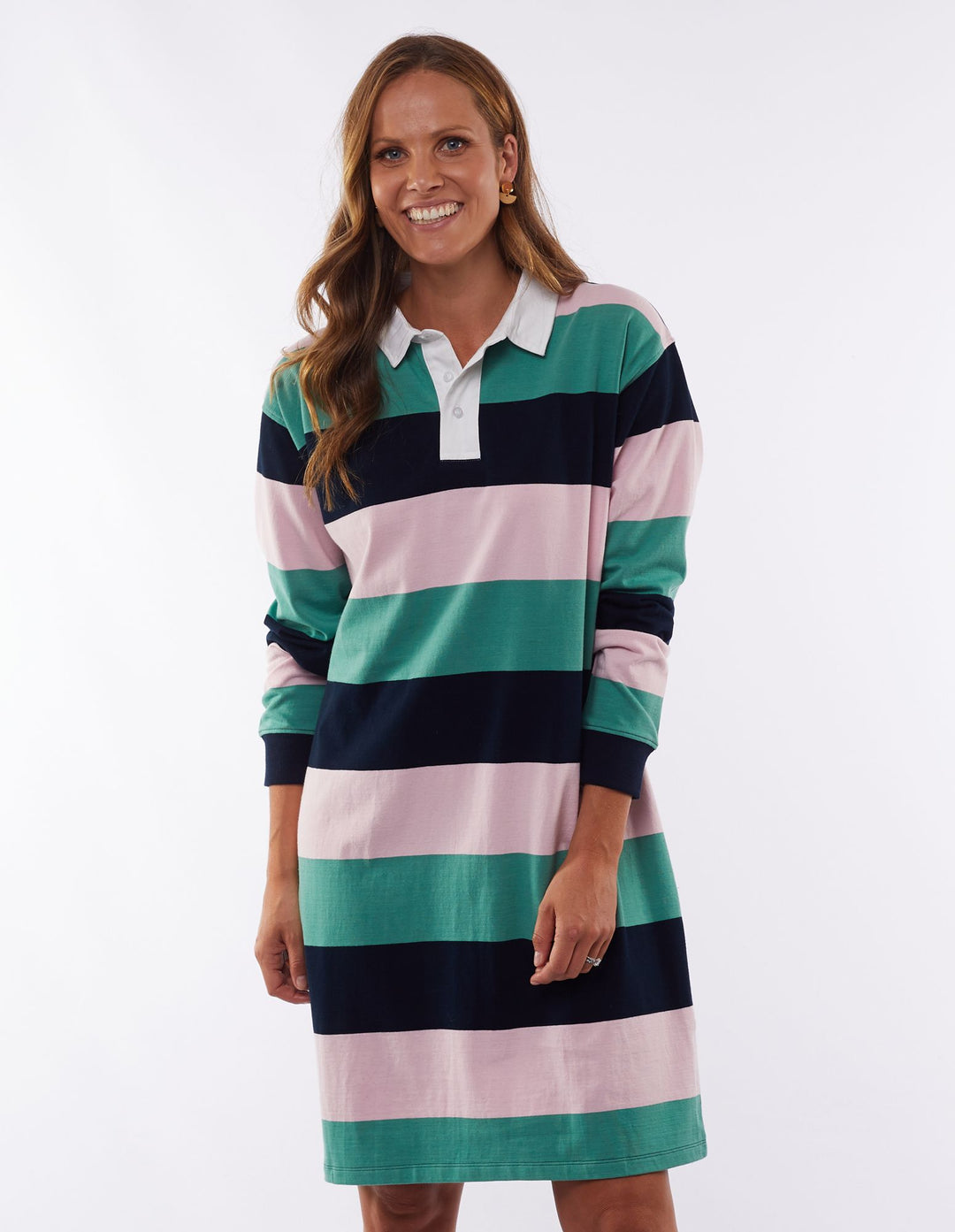 Elm Imogen Stripe Rugby Dress 