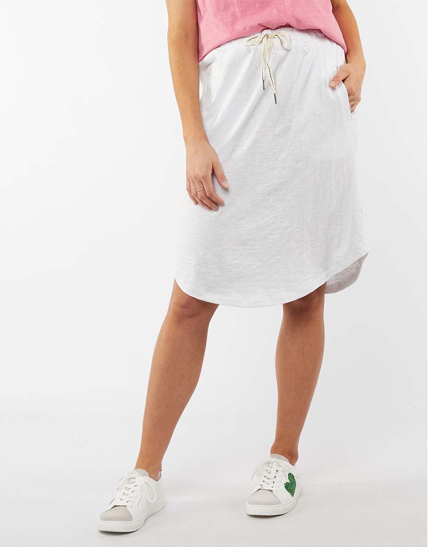 Elm White Isla Skirt