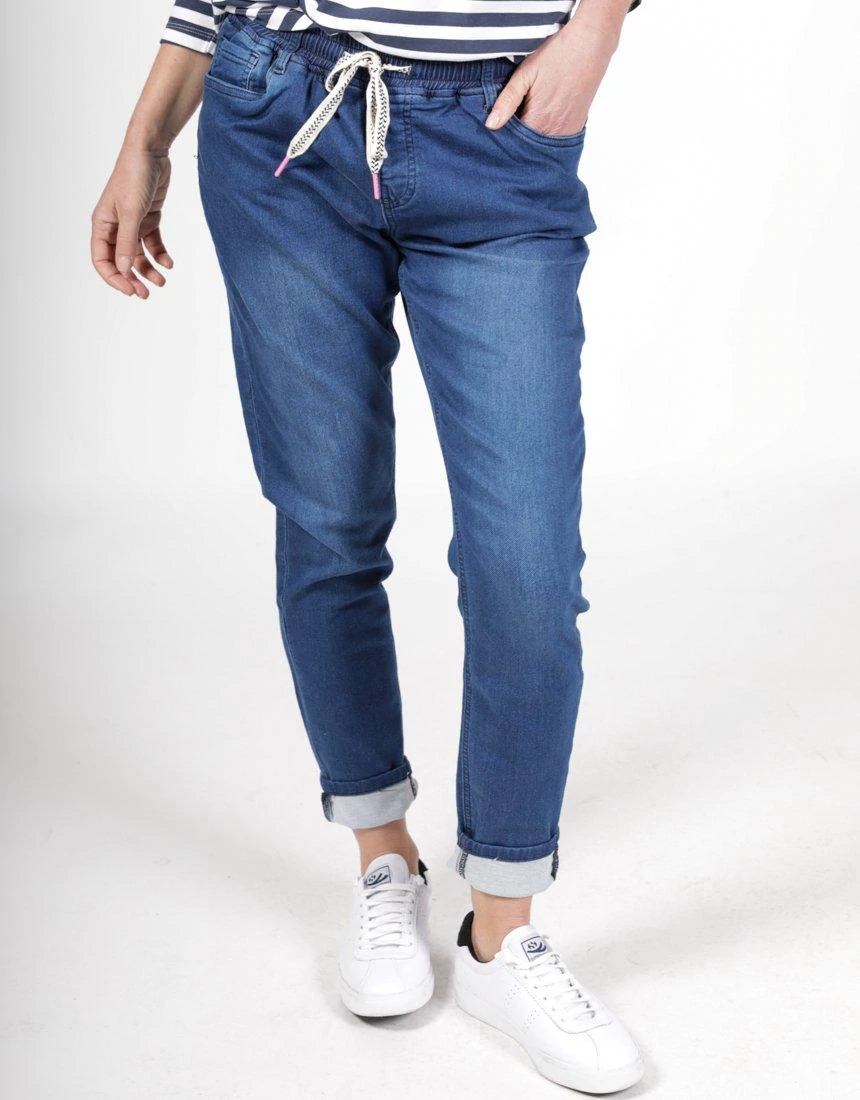 Elm Dark Blue Status Denim Jogger