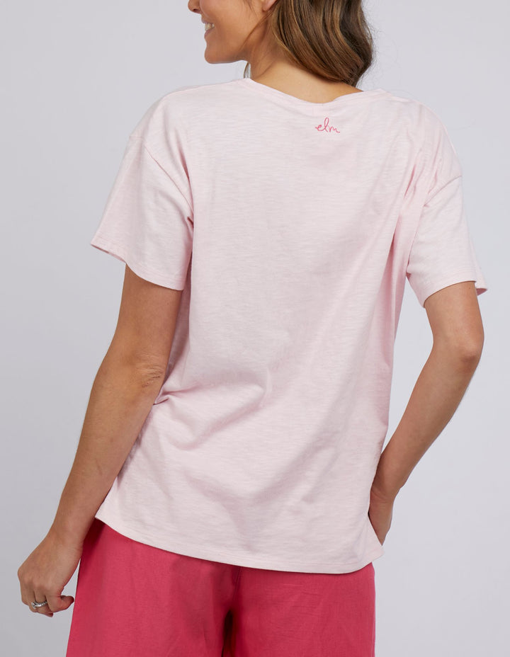 Elm Carey Crab Tee - Cherry Blossom