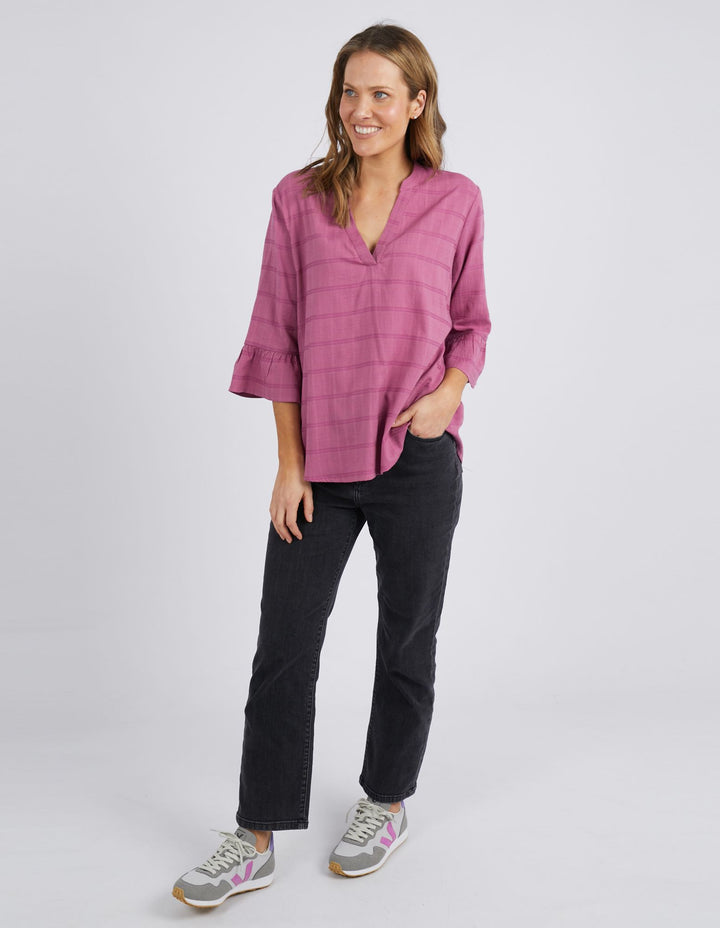 Elm Evaline Top - Mulberry