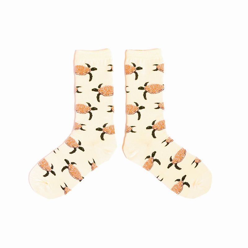 Turtle Toes Ladies Socks