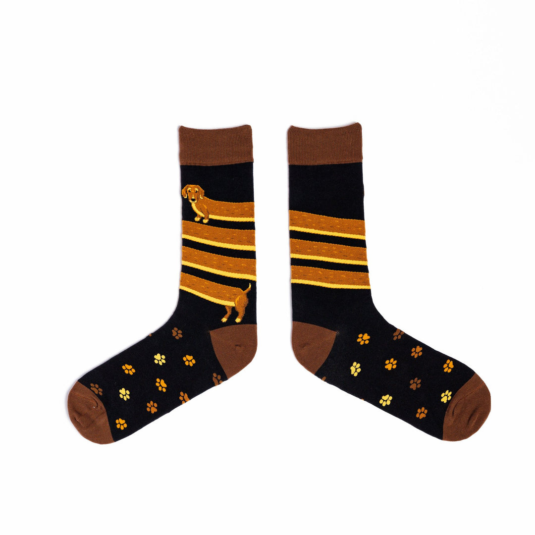 Spiralling Sausage Mens Socks