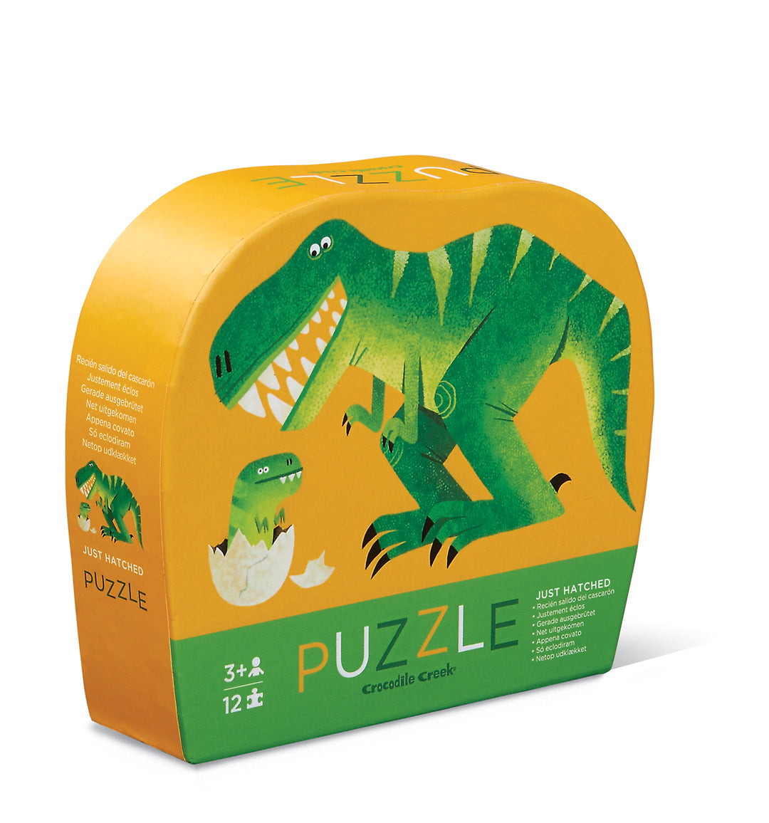 Crocodile Creek Mini Puzzle 12 pc - Just Hatched